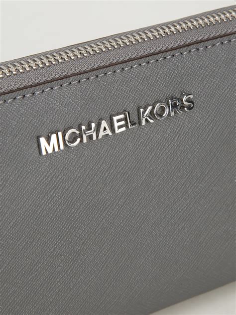 michael kors grey wallet